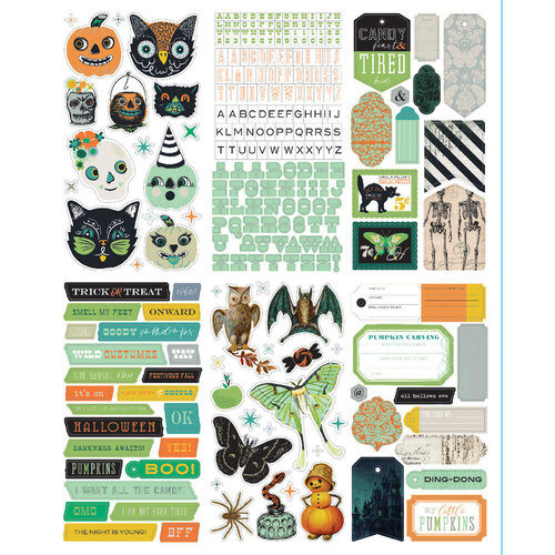 Fancy Pants Designs - Hallow's Eve Collection - Sticker Book 1 Fancy Pants Designs - Hallow's Eve Collection - Sticker Book