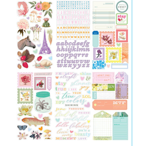 Fancy Pants Designs - Everly Lane Collection - Sticker Book