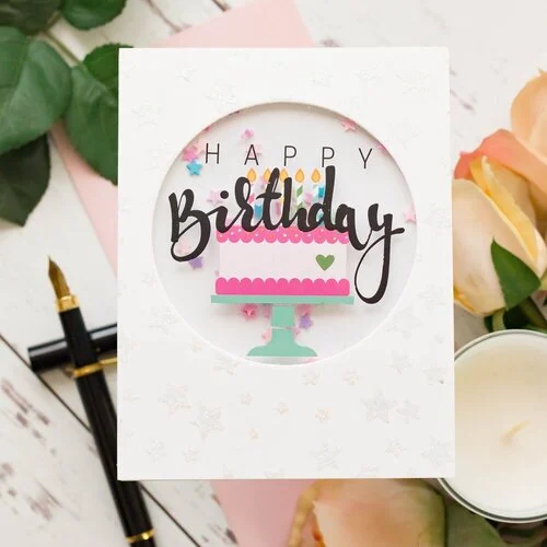 Scrapbook.com - Birthday Bundle - Rub-On Transfers - 6x8 - 6 Sheets 12 Scrapbook.com - Birthday Bundle - Rub-On Transfers - 6x8 - 6 Sheets