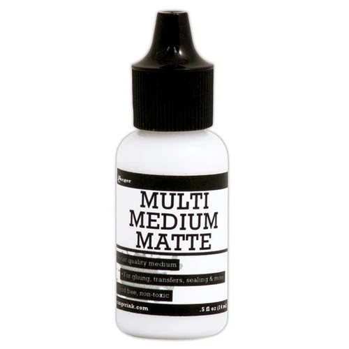 Ranger Ink - Multi Medium - Matte - .5 Ounce 1 Ranger Ink - Multi Medium - Matte - .5 Ounce