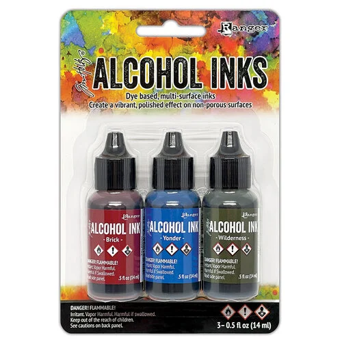 Ranger Ink - Tim Holtz - Alcohol Ink Kit - Expedition 1 Ranger Ink - Tim Holtz - Alcohol Ink Kit - Expedition