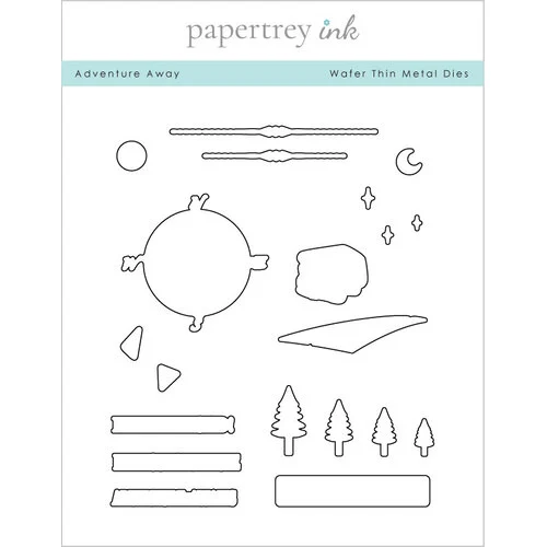 Papertrey Ink - Meta Dies - Adventure Away 1 Papertrey Ink - Meta Dies - Adventure Away