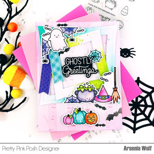 Pretty Pink Posh - Dies - Halloween Corners 2 Pretty Pink Posh - Dies - Halloween Corners