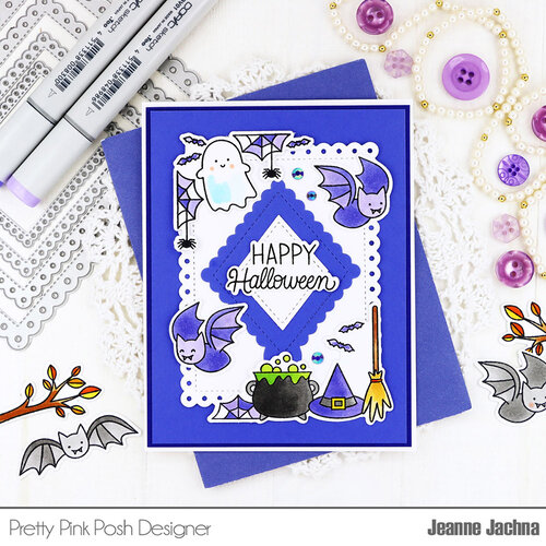 Pretty Pink Posh - Dies - Halloween Corners 4 Pretty Pink Posh - Dies - Halloween Corners