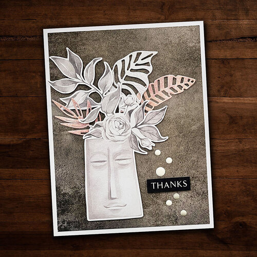 Paper Rose - 6 x 6 Collection Pack - Serenity Textures