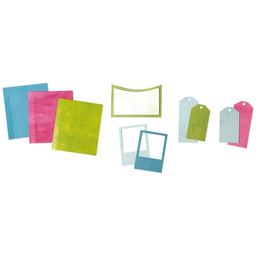 Sizzix - 49 and Market Collection - Thinlits Dies - Journal Essential Pages
