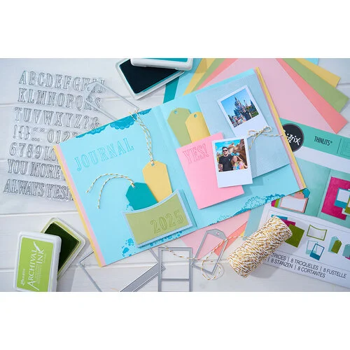 Sizzix - 49 and Market Collection - Thinlits Dies - Journal Essential Pages
