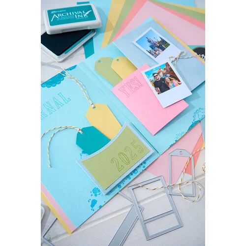 Sizzix - 49 and Market Collection - Thinlits Dies - Journal Essential Pages