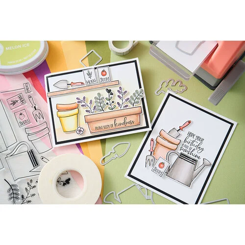 Sizzix - Catherine Pooler Designs - Thinlits Dies - Bunny Bits and Blooms 2