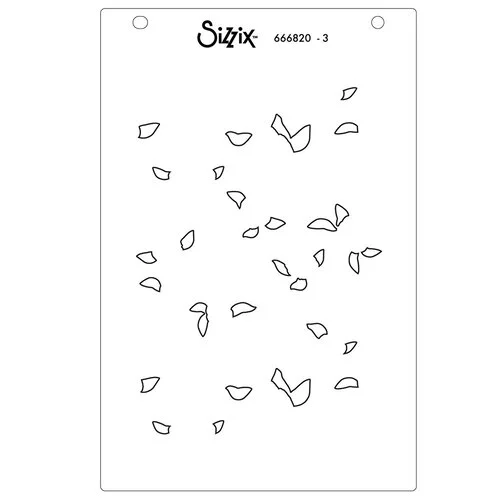 Sizzix - Stacey Park - Stencils - Serene Sophisticate 2 6 Sizzix - Stacey Park - Stencils - Serene Sophisticate 2