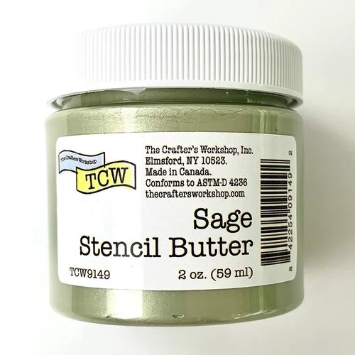 The Crafter's Workshop - Stencil Butter - Sage 1 The Crafter's Workshop - Stencil Butter - Sage