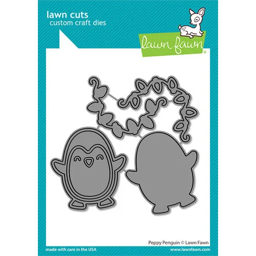 Lawn Fawn - Lawn Cuts - Dies - Peppy Penguin 1 Lawn Fawn - Lawn Cuts - Dies - Peppy Penguin