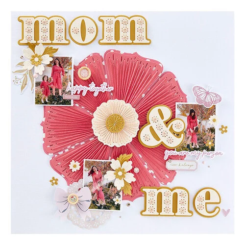 Spellbinders - BetterPress Collection - Press Plates and Die Set - Friends Sentiments