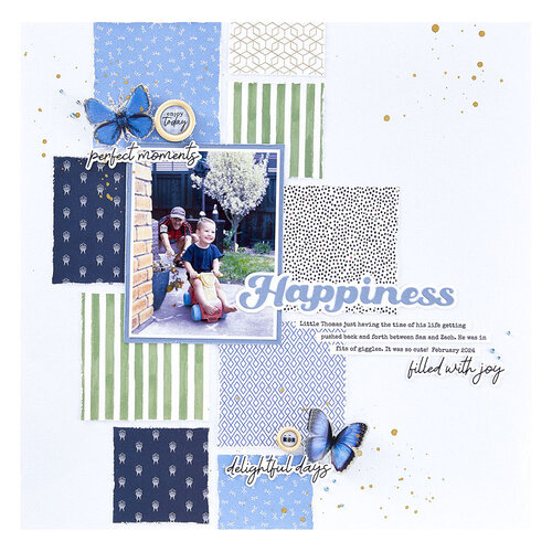 Spellbinders - Storytelling by Spellbinders Collection - Etched Dies - Happiness