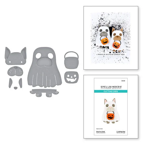 Spellbinders - Etched Dies - Woof-or-Treat 1 Spellbinders - Etched Dies - Woof-or-Treat