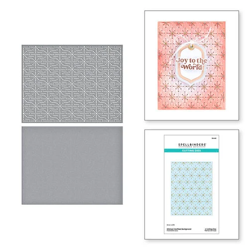 Spellbinders - Etched Dies - Stitched Starfilled Background 1 Spellbinders - Etched Dies - Stitched Starfilled Background