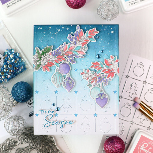 Pinkfresh Studio - Magical Holiday Collection - Dies - Deck the Halls