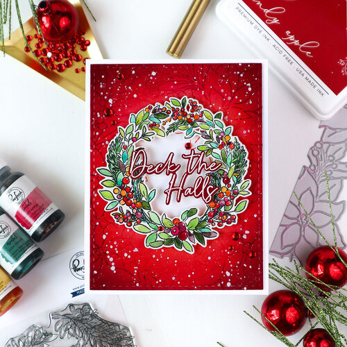 Pinkfresh Studio - Magical Holiday Collection - Dies - Deck the Halls
